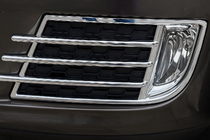 Volkswagen Tiguan 2007–2016 Chromované kryty mlhovek Libao 2011-2016 pro Азіату (2 ks, plast) fotografie 2