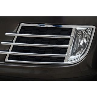 Chromované kryty mlhovek Libao 2011-2016 pro Азіату (2 ks, plast) Volkswagen Tiguan 2007–2016 fotografie 2