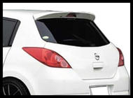 Nissan Tiida 2004–2011 Spoiler pro HB fotografie 2