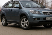 BYD S6 2010–2016 Boční prahy OEM V2 (2 ks, hliník) fotografie 1
