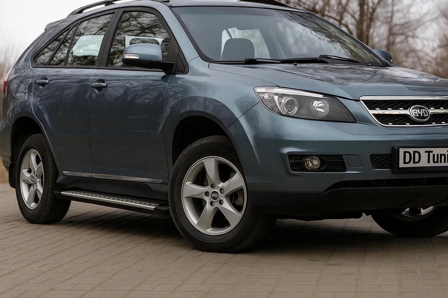 BYD S6 2010–2016 Boční prahy OEM V2 (2 ks, hliník) Image