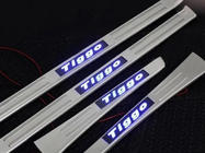 Chery Tiggo 1 2005–2016 LED prahové lišty Libao 2010-2014 (4 ks, nerez) fotografie 1
