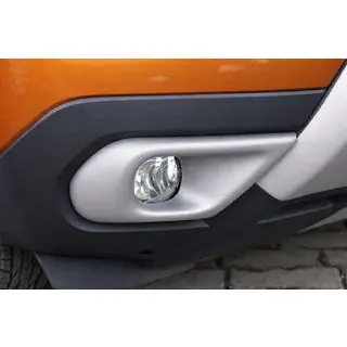 Kryty mlhovek (ABS, šedé) Dacia Duster 2018–2024 fotografie 1