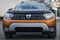 Renault Duster 2018–2024 Kryty mlhovek (ABS, šedé) fotografie 2