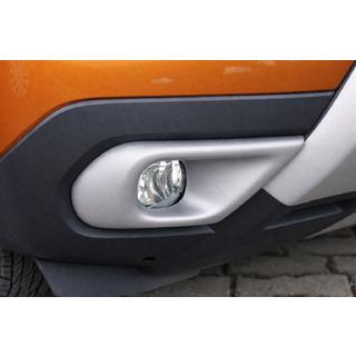 Kryty mlhovek (ABS, šedé) Renault Duster 2018–2024 fotografie 1