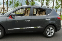 Geely Emgrand X7 2011– Dveřní lišty Libao (4 ks, plast) fotografie 1