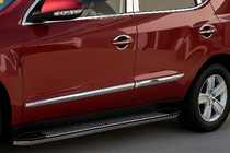 Geely Emgrand X7 2011– Dveřní lišty Libao (4 ks, plast) fotografie 3