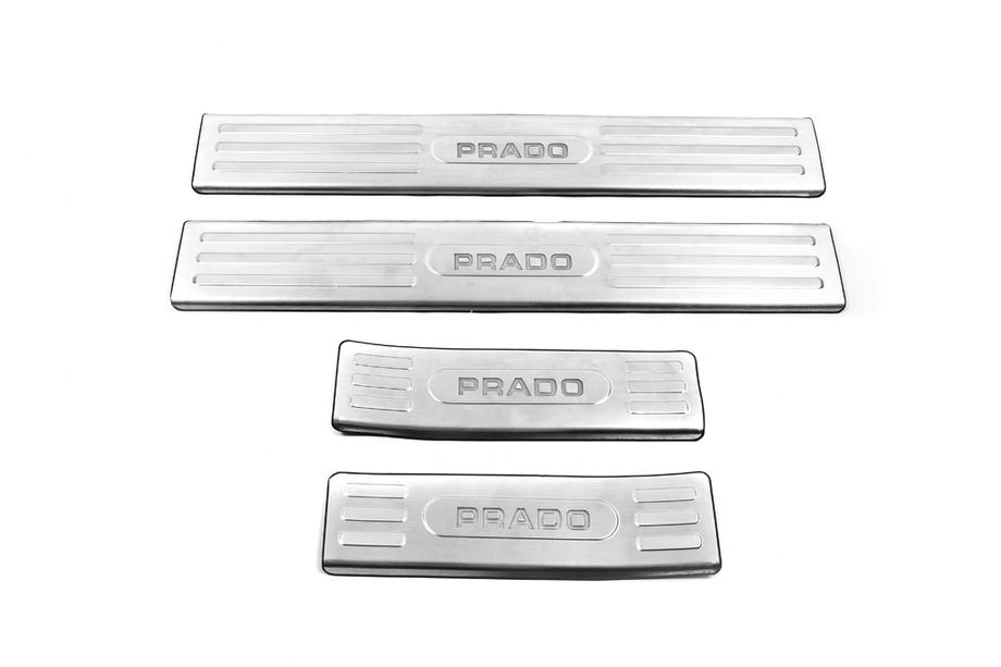 Toyota Land Cruiser Prado 150 2009–2023 Kryty vnitřních prahů V1 (4 ks, nerez) Image