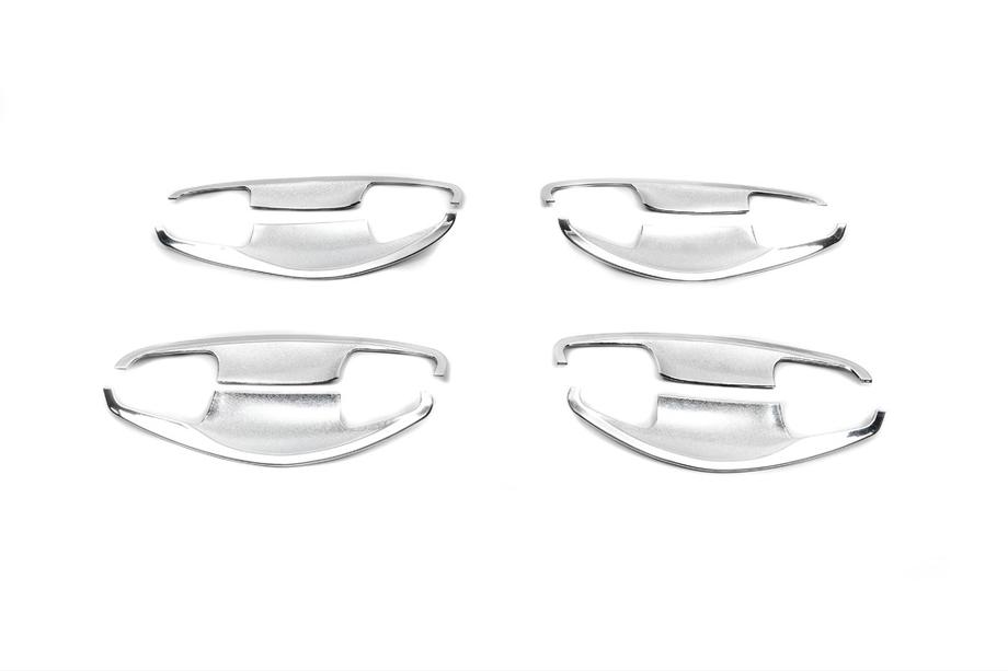 Hyundai Santa Fe 3 2012–2018 Kryty pod kliky dveří (4 ks, ABS) Image