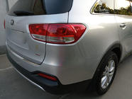 Kia Sorento III UM 2014–2020 Nerezová ochranná lišta na zadní nárazník fotografie 5