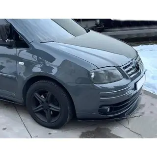 Univerzální přední lip spoiler nástavec Niken Black (ABS) fotografie 2