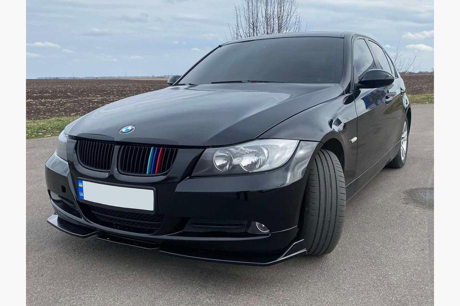 Univerzální přední lip spoiler nástavec Niken Black (ABS) Fotografie 3