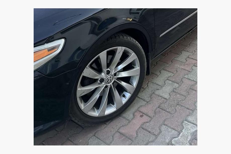 Volkswagen Passat CC 2008–2017 Lemy blatníků 2008-2012 (4 ks, černé, ABS plast) Image
