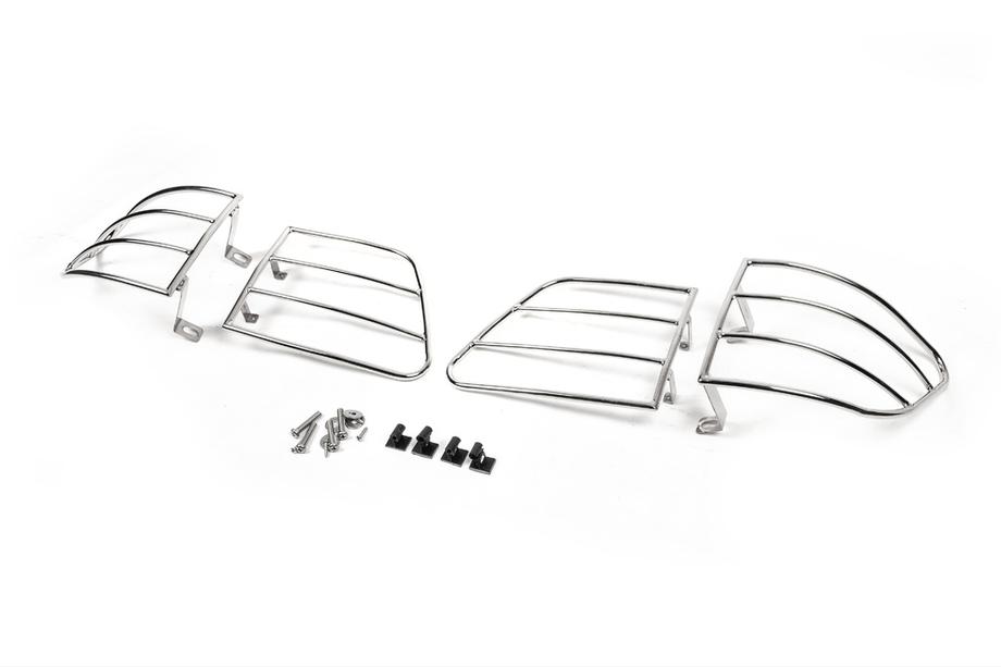 Toyota Fortuner 2006–2015 Kryty zadních světel (nerez) Fotografie 2