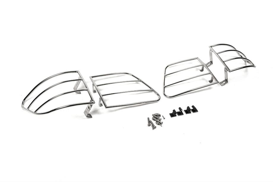 Toyota Fortuner 2006–2015 Kryty zadních světel (nerez) Fotografie 4