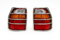 Toyota Land Cruiser 100 1998–2007 Chromované kryty zadních světel (pro Land Cruiser 105) fotografie 1