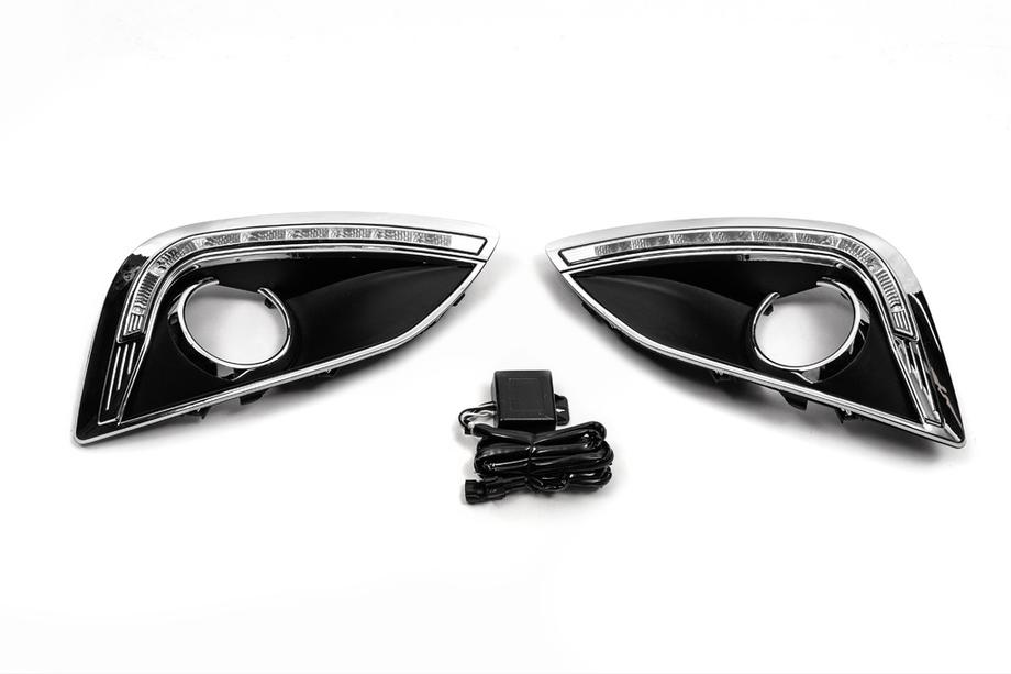 Hyundai IX-35 2010–2015 Rámečky mlhovek (2 ks, s LED) Image
