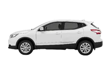 Nissan Qashqai 2014–2021 Chromové dveřní lišty Libao V2 (4 ks) fotografie 4