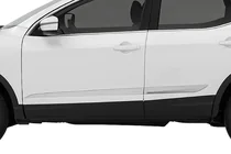 Nissan Qashqai 2014–2021 Chromové dveřní lišty Libao V2 (4 ks) fotografie 1