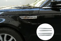 Range Rover Sport 2014–2022 Chromované kryty žaber na blatníky (4 ks) fotografie 1