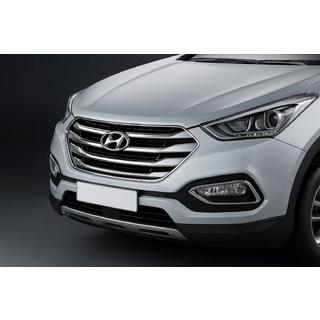 Chromové ochranné lišty na nárazník pro Tucson Korea 2013-2015 (ABS) Hyundai IX-35 2010–2015 fotografie 1