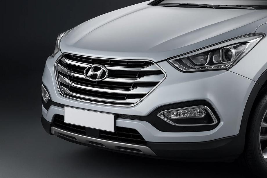 Hyundai IX-35 2010–2015 Chromové ochranné lišty na nárazník pro Tucson Korea 2013-2015 (ABS) Image