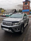 Toyota Hilux 2015– Střešní podélníky s příčníky (2 ks, chrom) fotografie 4