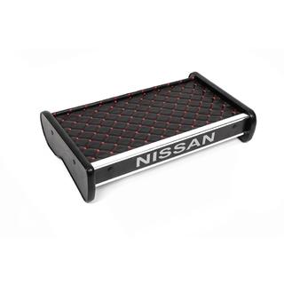 Police na palubní desku (2001-2010, černá s červeným prošíváním) Nissan Primastar 2002–2014 fotografie 3