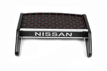 Nissan Primastar 2002–2014 Polička na palubní desku (2010-2014, černá s červeným prošíváním) fotografie 2