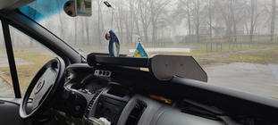 Opel Vivaro 2001–2015 Odkládací polička na palubní desku (2001-2010, typ 3) fotografie 5