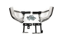 Hyundai Santa Fe 2 2006–2012 Zadní dvojité rohové oblouky Libao (nerez) fotografie 2
