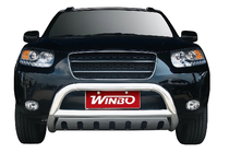 Hyundai Santa Fe 2 2006–2012 Přední ochranný rám Winbo (nerez.) fotografie 1