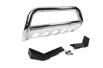 Hyundai Santa Fe 2 2006–2012 Přední ochranný rám Winbo (nerez.) fotografie 5