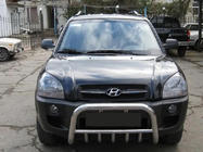 Hyundai Tucson JM 2004– Nerezový přední ochranný rám Winbo V1 fotografie 4