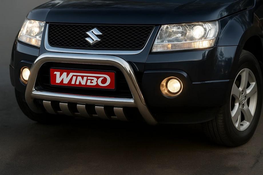 Suzuki Grand Vitara 2005–2017 Přední ochranný rám Winbo (nerez) Image
