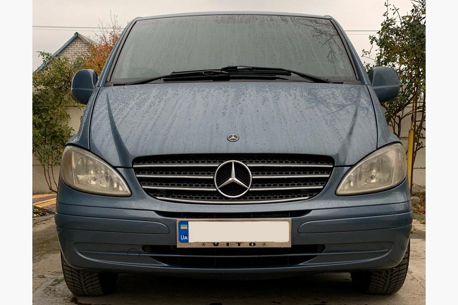 Mercedes Vito W639 2004–2014 Chromovaný rámeček na SPZ (1 ks, nerezová ocel) Image