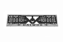 Daewoo Chromovaný rámeček SPZ Daewoo (1 ks, nerezová ocel) fotografie 1