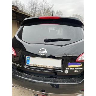 Chromovaný rámeček na SPZ Nissan (1 ks, nerezová ocel) fotografie 3