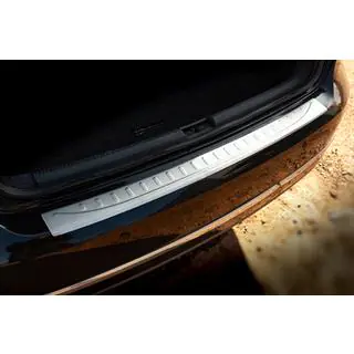 Ochranná lišta na zadní nárazník OmsaLine MAT (Sedan, nerez) Volkswagen Passat B7 2012–2015 fotografie 3