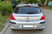 Peugeot 308 2007–2013 Spoiler Libao (ABS plast) fotografie 1