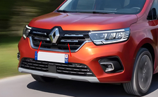 Renault Kangoo/Express 2021– Nerezové lišty na masku chladiče (4 ks) fotografie 1