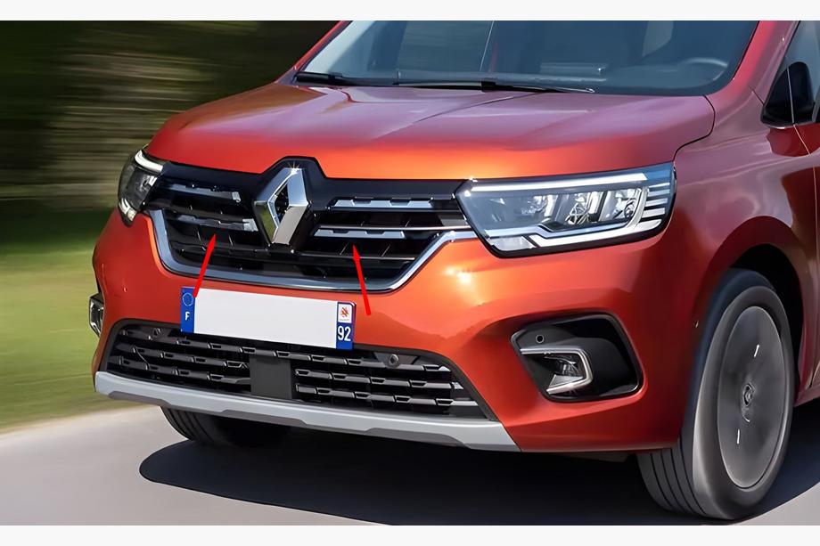 Renault Kangoo/Express 2021– Nerezové lišty na masku chladiče (4 ks) Image