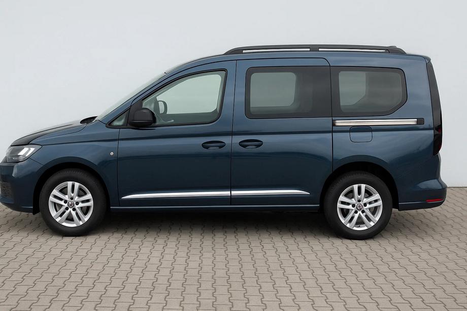 Volkswagen Caddy 2020– Kryty dveřních lišt (4 ks, nerez) Image