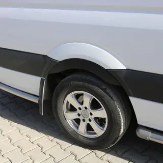 Krycí lišty zadních lemů blatníků (2 ks) Fiat Ducato 2006–2025 fotografie 1