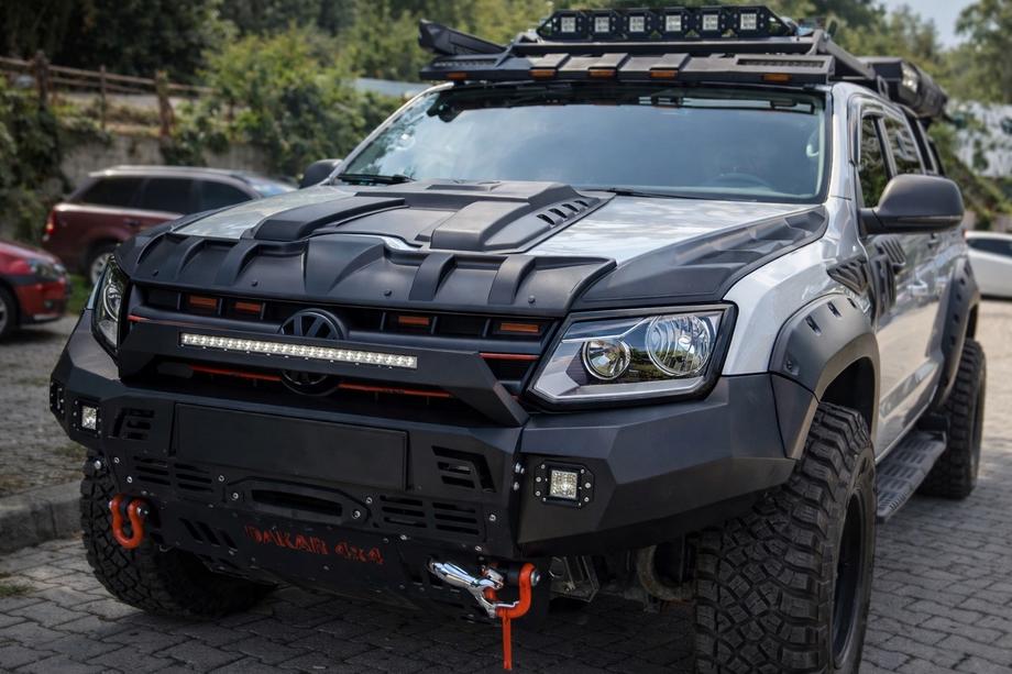 Volkswagen Amarok 2010–2022 Sada krytů na kapotu DRAGON (3 ks) Image