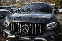 Mercedes X-Class 2017–2020 Sada krytů na kapotu DRAGON (3 ks) fotografie 1