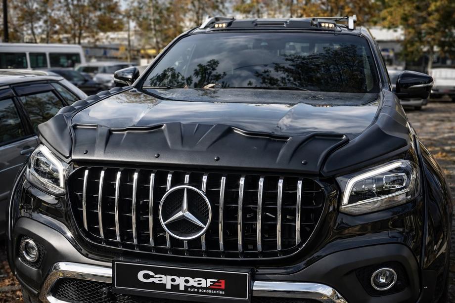 Mercedes X-Class 2017–2020 Sada krytů na kapotu DRAGON (3 ks) Image