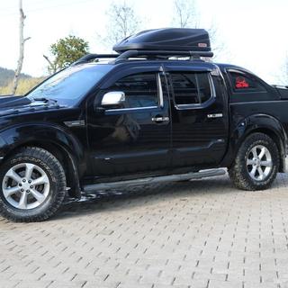 Lišty na dveře (4 ks, ABS) Nissan Navara 2006–2015 fotografie 3