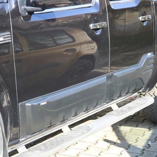 Lišty na dveře (4 ks, ABS) Nissan Navara 2006–2015 fotografie 4