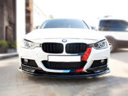 BMW řada 3 F30/F31 2012–2019 Lip spoiler předního nárazníku EuroCap (černý, pro M-Performance) fotografie 1